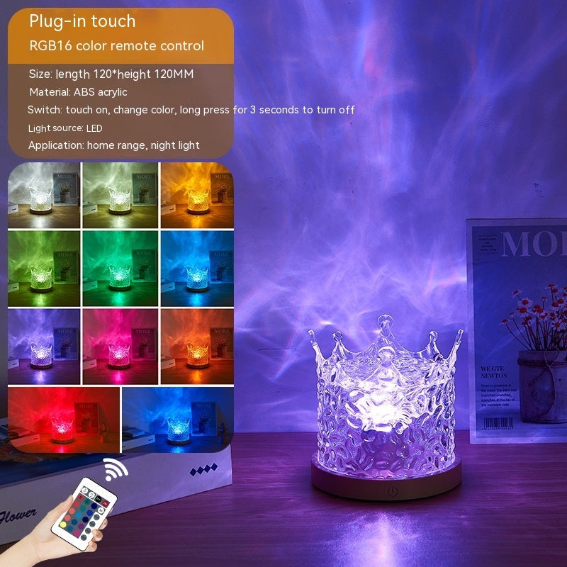 Ambient Crystal Night Lamp