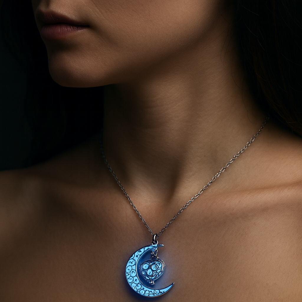 Ivy | Glowing Pendant Necklace – Luminescent Jewellery Accent