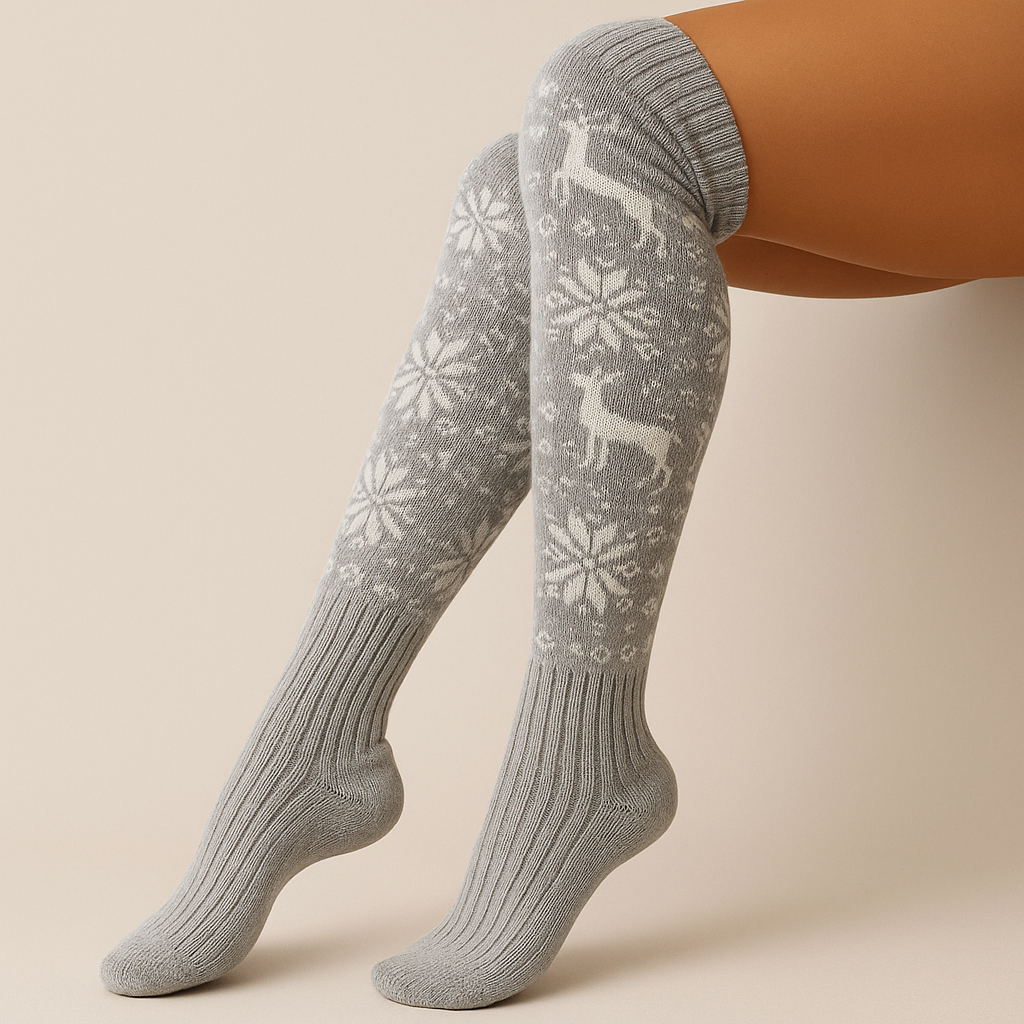 Willow | Winter Socks – Cozy Knit Socks for Cold Seasons