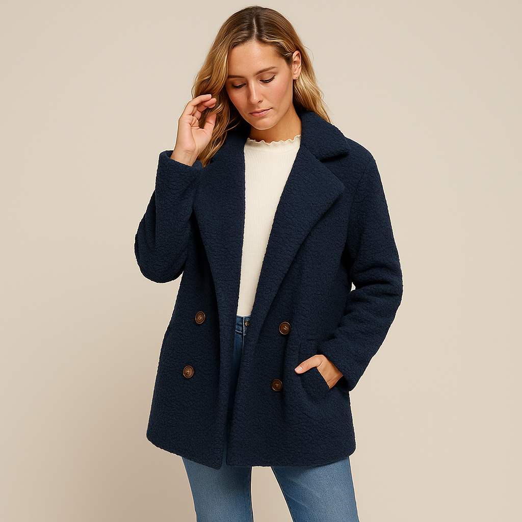 Ava | Women’s Winter Coat – Classic Fit Overcoat for Cold Weather